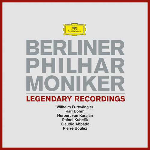 Berliner Philharmoniker - Berliner Philharmoniker Legendary Recordings - New 6 LP Box Set 2018 Deutsche Grammophon 180 gram Vinyl German Import Compilation - Classical