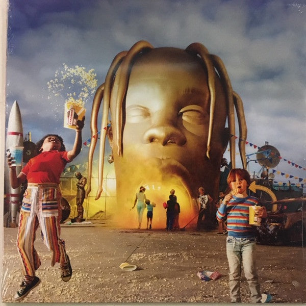 Travis Scott - Astroworld - Mint- 2 LP Record 2018 Epic Cactus Jack Grand Hustle USA Vinyl - Hip Hop / Trap - Shuga Records