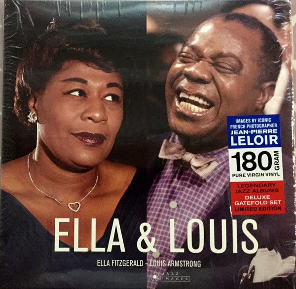 Ella Fitzgerald And Louis Armstrong ‎– Ella And Louis (1956) - New LP Record 2016 Jazz Images Europe Import 180 gram Vinyl - Jazz / Swing - Shuga Records