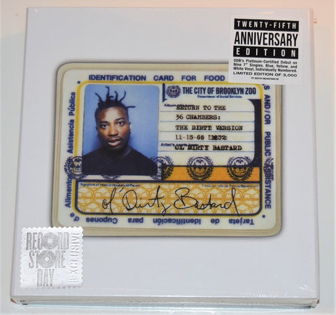 Ol' Dirty Bastard ‎– Return To The 36 Chambers: The Dirty Version (1995) - New 9x 7" Single Record Store Day Box Set 2020 Elektra Europe Import RSD Colored Vinyl & Numbered - Hip Hop