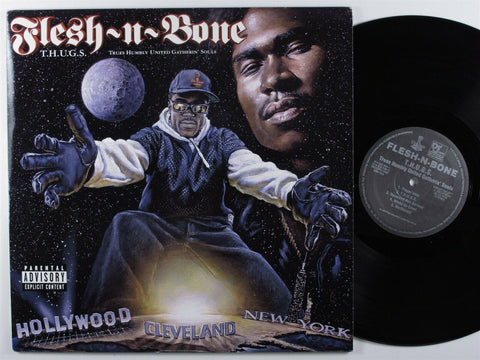 Flesh-N-Bone ‎– T.H.U.G.S. Trues Humbly United Gatherin' Souls - Mint- 2 Lp Record 1996 Def Jam USA Promo Vinyl - Hip Hop