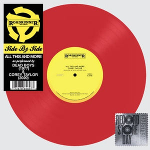 Corey Taylor / Dead Boys - All This And More - New 12" Single Record Store Day Black Friday 2020 Roadrunner Canada Import Neon Pink Vinyl - Rock - Shuga Records