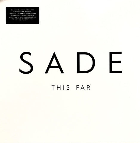 Sade ‎– This Far - New 6 LP Record Box Set 2020 Sony/Epic Europe Import 180 gram Vinyl - Soul / Smooth Jazz / Neo Soul