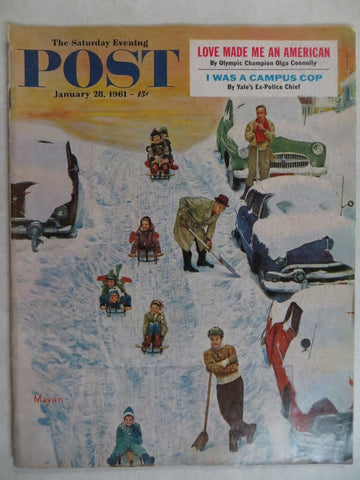 The Saturday Evening Post (January 28, 1961 Issue) - Vintage Magazine