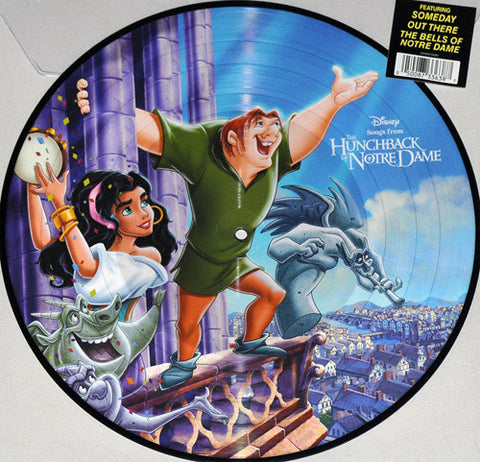 Various ‎– Songs From The Hunchback Of Notre Dame (1996) - New LP Record 2016 Walt Disney 180 gram Picture Disc Vinyl - Soundtrack
