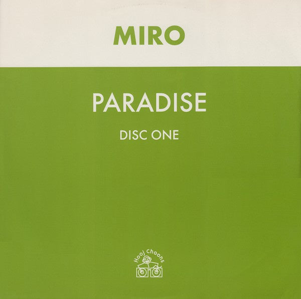 Miro ‎– Paradise (Disc One) - VG+ 12" Singel Record 1998 Hooj Choons UK Import Vinyl - Progressive House / Trance / Breaks - Shuga Records