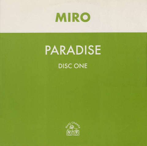 Miro ‎– Paradise (Disc One) - VG+ 12" Singel Record 1998 Hooj Choons UK Import Vinyl - Progressive House / Trance / Breaks
