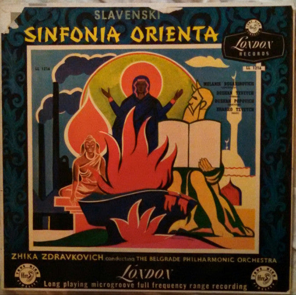 Zhika Zdravkovich - Slavenski - Sinfonia Orienta - VG Mono (UK Import) 1950's - Classical