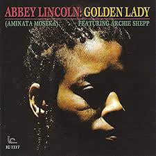 Abbey Lincoln ( Aminata Moseka ) Featuring Archie Shepp – Golden Lady - Mint- LP Record 1981 Inner City USA Vinyl - Jazz