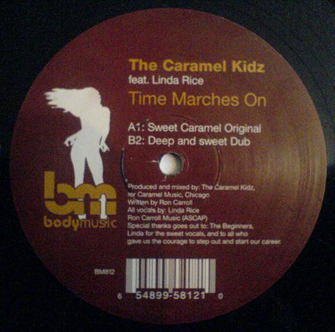 The Caramel Kidz ‎– Time Marches On - New 12" Single 2005 Bodymusic - Chicago Deep House / Tech-House