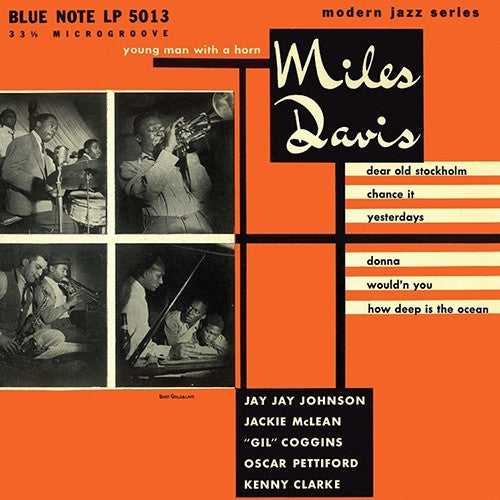 Miles Davis ‎– Young Man With A Horn (1952) - New Vinyl Record 2014 Blue Note '75th Anniversary' Mono 10" Reissue - Jazz / Bop - Shuga Records