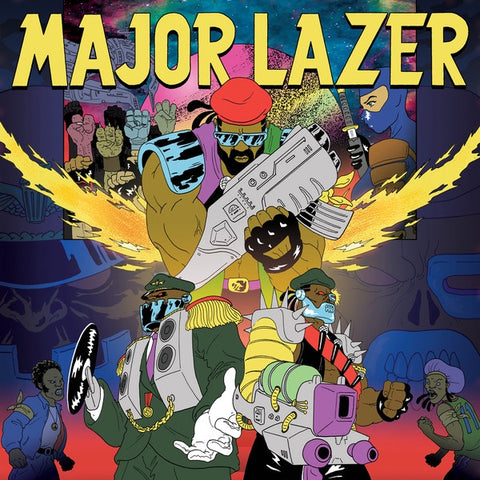Major Lazer ‎– Free The Universe - New 2 LP Record 2013 Secretly Canadian USA Black Vinyl - Electronic / Dancehall / Dub