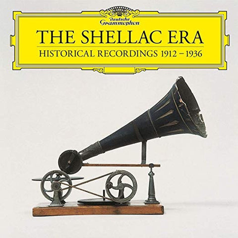 Various ‎– The Shellac Era: Historical Recordings 1912-1936 - New LP Record 2018 Deutsche Grammophon Standard Black Vinyl - Classical / Jazz