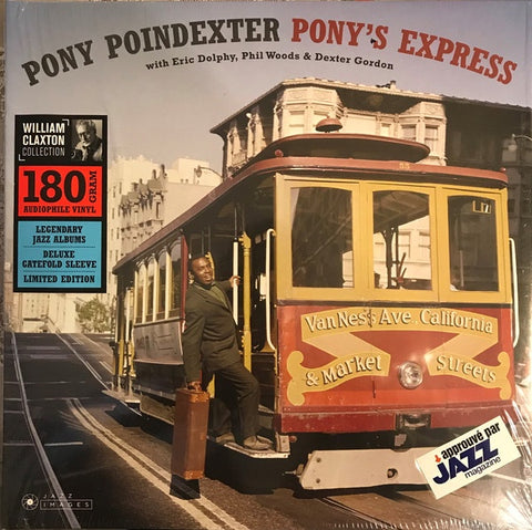 Pony Poindexter ‎– Pony's Express (1962) - New Lp Record 2019 Jazz Images Europe Import 180 gram Vinyl - Jazz