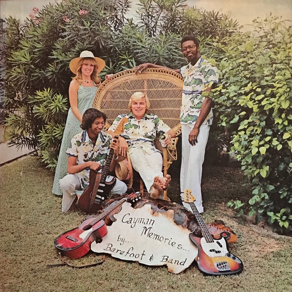Barefoot & Band ‎– Cayman Memories - VG+ Lp Record Cayman Islands Import Original Vinyl - International - Shuga Records