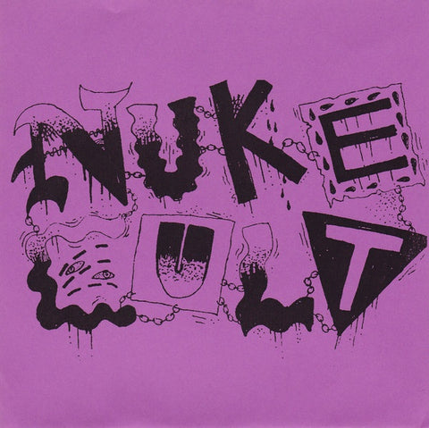 Nuke Cult ‎– Stress Relief / Circle A - New 7" Vinyl 2016 Animated Music Pressing (Limited to 200!) - Punk / Hardcore