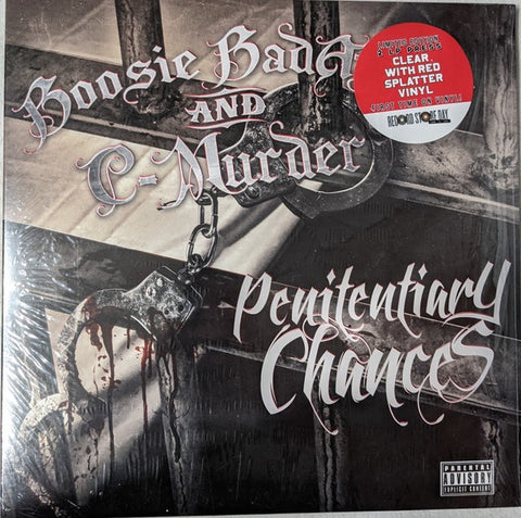 Boosie Badazz & C-Murder ‎– Penitentiary Chances - New 2 LP Record Store Day 2021 RBC USA RSD Clear with Red Splatter Vinyl - Hip Hop