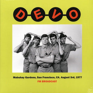 Devo ‎– Mabuhay Gardens, San Francisco, CA. August 3rd, 1977 Fm Broadcast - New LP Record 2019 Mind Control Records Europe Import Vinyl - New Wave / Synth-pop