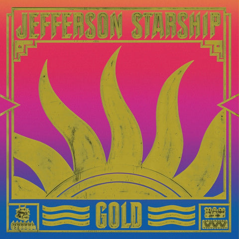 Jefferson Starship - Gold - New Lp 2019 Rhino RSD Exclusive Reissue on Gold Vinyl with Bonus 7" Single - Rock