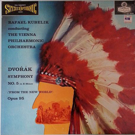 Rafael Kubelik & The Vienna Philharmonic ‰ÛÒ Dvorak - New World Symphony - VG+ 1958 Stereo (UK ffss Blue Black) - Classical