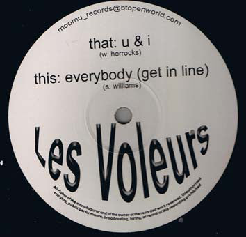 Les Voleurs - U & I - Mint- 12" Single (UK Import) 2003 - House/Future Jazz