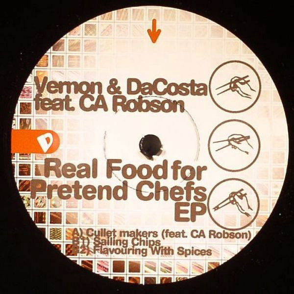 Vernon & DaCosta ‎– Real Food For Pretend Chefs EP - New 12" Single 2005 USA LowDown Vinyl - Deep House - Shuga Records