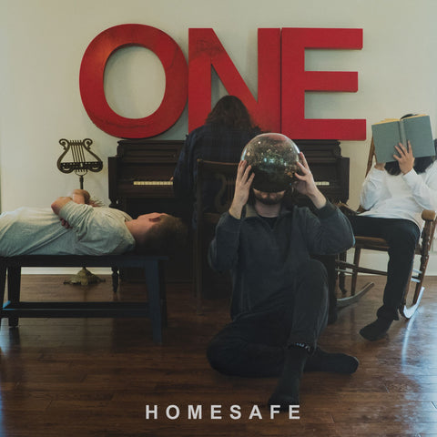 Homesafe - One - New Vinyl 2018 Pure Noise 'Indie Exclusive' on 'Cream in Blood Red' Vinyl with Download Limited to 300  - Pop Punk / Chicago (Like if Third Eye Blind and The Starting Line had a lil bb with Midwest angst)