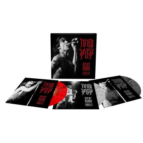 Iggy Pop ‎– Kiss My Blood (Live At The Olympia - Paris France - 1991 - New 3 LP Record Store Day 2020 Culture Factory Colored Vinyl, Poster & DVD - Rock / Punk