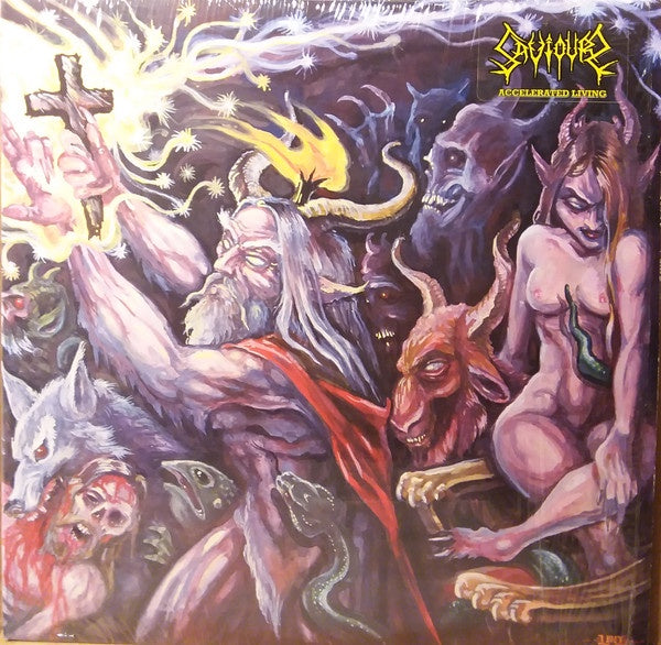 Saviours – Accelerated Living - New 2 LP Record 2009 Kemado USA Vinyl - Thrash / Stoner Rock / Heavy Metal - Download - Shuga Records