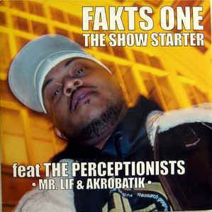 Fakts One - The Show Starter VG+ - 12" Single 2003 Coup d'Etat USA - Hip Hop