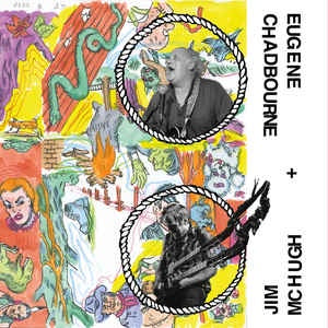 Eugene Chadbourne, Jim McHugh ‎– Bad Scene - New LP 2021 Post Present Medium Vinyl - Psychedelic Rock / Free Improvisation