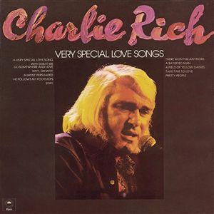 Charlie Rich ‎- Very Special Love Songs - VG+ Stereo 1974 USA - Folk / Country