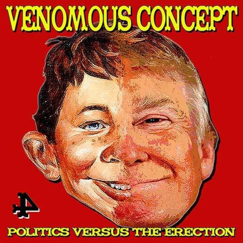 Venomous Concept ‎– Politics Versus The Erection - New LP Record 2021 Season Of Mist Europe Import Yellow Vinyl - Hardcore / Punk / Grindcore
