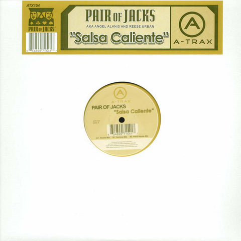 Pair Of Jacks – Salsa Caliente - New 12" Single 2005 USA A-Trax Vinyl - Chicago House