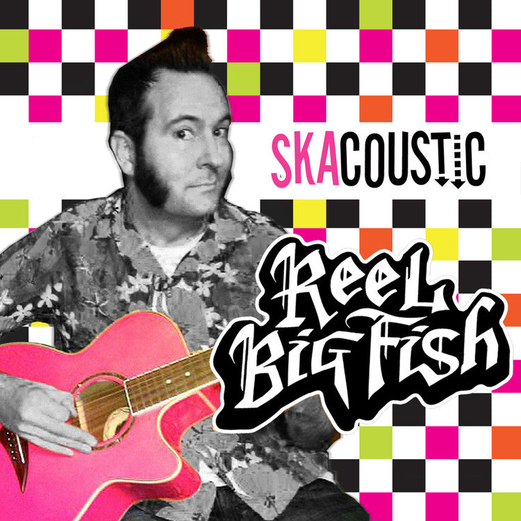 Reel Big Fish - SkaCoustic - New 2 Lp Record 2016 USA White & Blue Vinyl - Ska /Punk / Acoustic