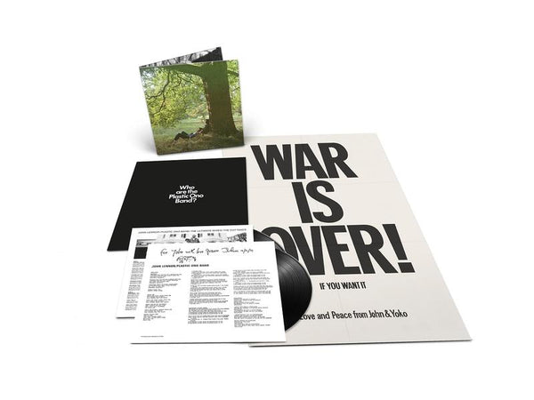 John Lennon / Plastic Ono Band ‎– New 2 LP Record 2021 Apple Europe Import 180 gram Vinyl, Poster & Booklet - Pop Rock - Shuga Records