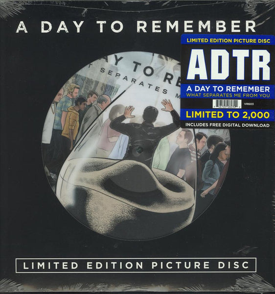 A Day To Remember - What Seperates Me From You - New Vinyl Record 2016 Victory Records Limited Edition Picture Disc (2000 Made) w/ Download - Pop-Punk / 'Metalcore' fusion' - Shuga Records