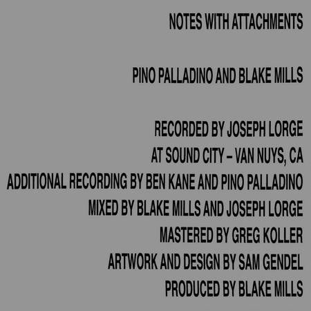 Pino Palladino And Blake Mills - Notes With Attachments - New LP Record 2021 Impulse! New Deal Vinyl - Jazz - Shuga Records