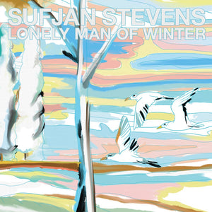 Sufjan Stevens - Lonely Man Of Winter - New Vinyl 2018 Asthmatic Kitty 7" Limited Edition on Green Translucent Vinyl - Pop / Rock