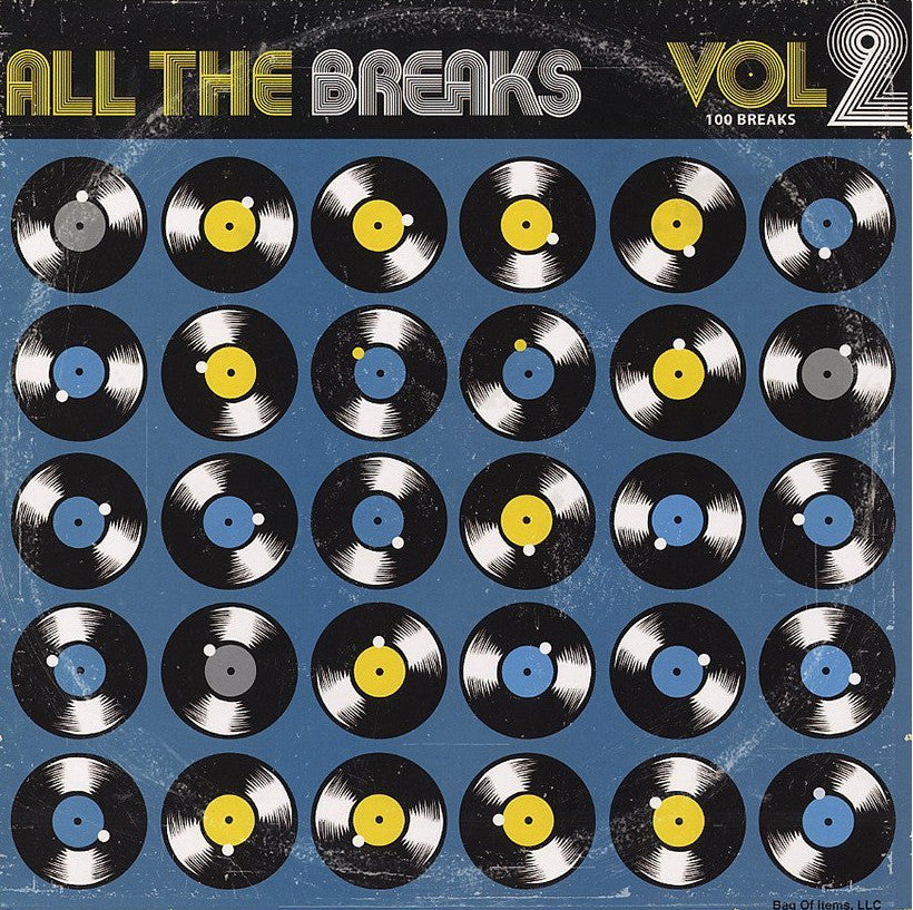 Various - All The Breaks Vol. 2 - New Vinyl Lp 2012 Bag of Items Pressing - Drum Breaks / DJ Battle Tools