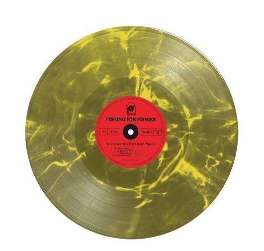 King Gizzard And The Lizard Wizard – Fishing For Fishies - New LP Record 2019 ATO Flightless Green Toxic Landfill Vinyl, Poster & Download - Psychedelic Rock / Blues Rock - Shuga Records
