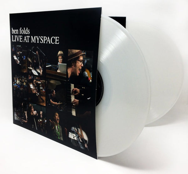 Ben Folds - Live At Myspace - New 2 Lp 2019 Real Gone Music Limited Pressing on White Vinyl - Indie / Pop Rock
