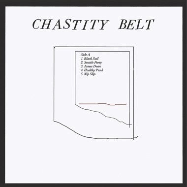 Chastity Belt – No Regerts (2013) - New LP Record 2023 Suicide Squeeze Black and White Swirl Vinyl - Indie Rock