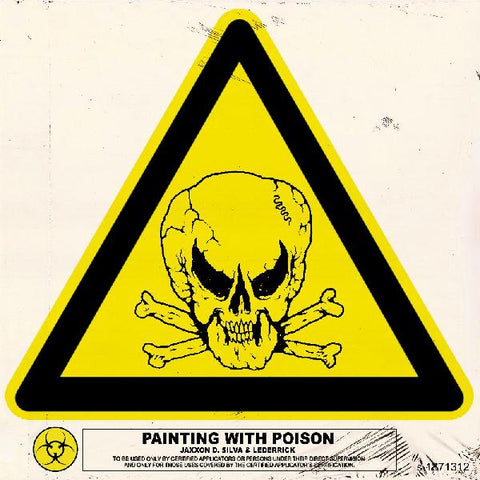 Jaxxon D. Silva - Painting with Poison - New  Limited Edition Cassette 2021 Eyeball Indie Exclusive Yellow Tape - Hip Hop