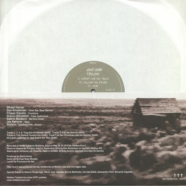 Ghost Horse ‎– Trojan - New 2 Lp Record 2020 Mathematics USA Vinyl - Contemporary Jazz / Broken Beat / Nu Jazz - Shuga Records