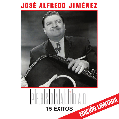 José Alfredo Jiménez – Personalidad - 15 Exitos - New LP Record 2021 Sony Mexico Vinyl - Latin