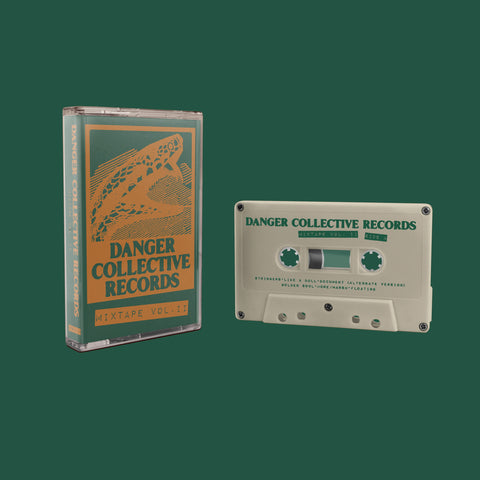 Various – Danger Collective Records Mixtape Vol. II - New Cassette Tape 2021 USA - Indie Rock / Garage Rock / Post-Punk