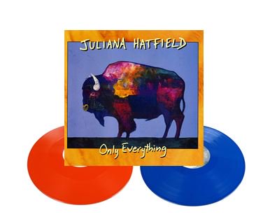 Juliana Hatfield ‎– Only Everything (1995) - New Vinyl 2 Lp 2018 Run Out Groove Reissue on 180gram Orange/Blue Vinyl (Numbered) - Alt / Indie Rock - Shuga Records