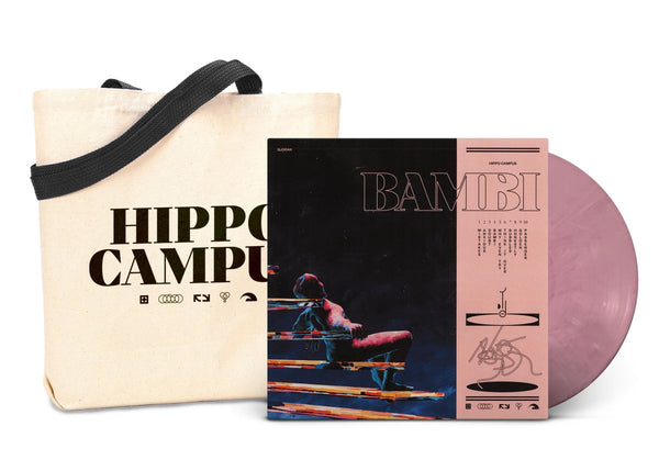 Hippo Campus - Bambi - New Vinyl Lp 2018 Grand Jury 'Indie Exclusive' on 180gram Blossom Colored Vinyl with Tote Bag - Indie / Alt-Rock - Shuga Records