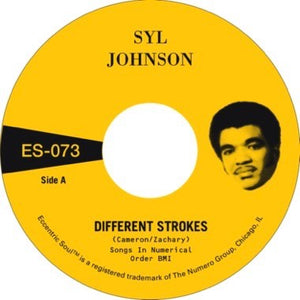 Syl Johnson – Different Strokes / Is It Because I'm Black (2002) - New 7" Single Record 2021 Numero Group Gold Vinyl - Funk / Soul